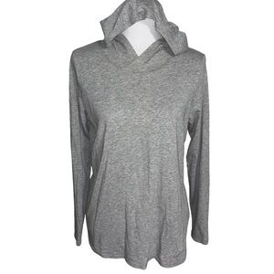 Nike Womens Gray Hoodie Sweatshirt